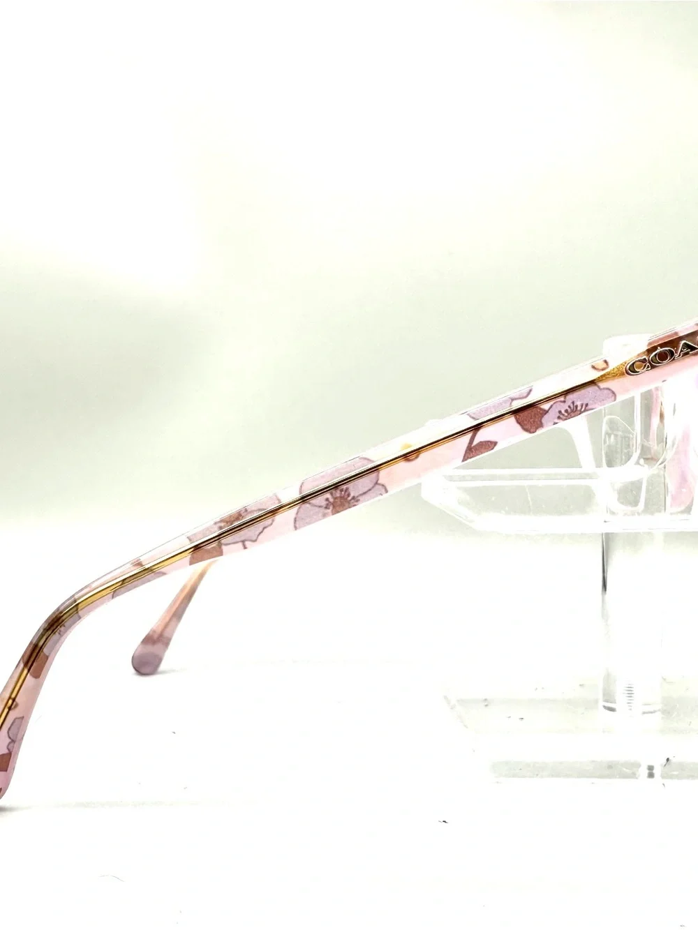 Coach HC 6174 Milky Purple Floral Eyeglass Frames Women 52-17-140 Rectangular